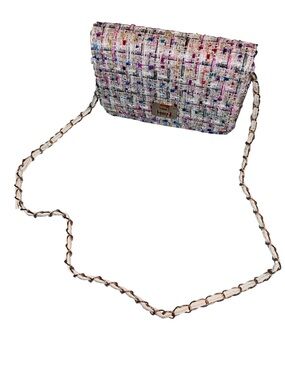 Blisfulady Tweed Shoulder Bag